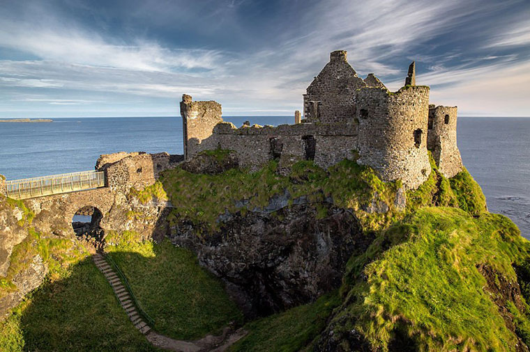 Ruins of Dunluce Castle, Northern Ireland