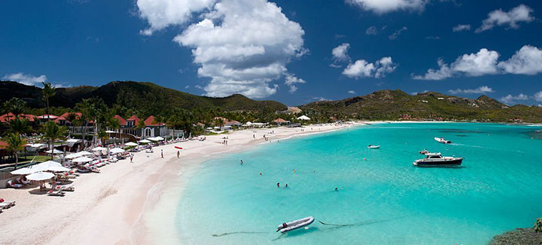 St Bart's beach