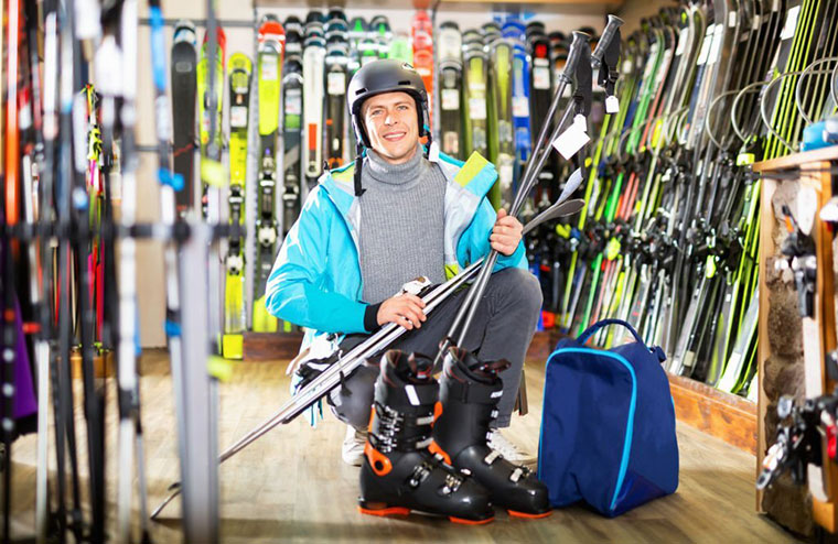 Skiing Poles Shopping