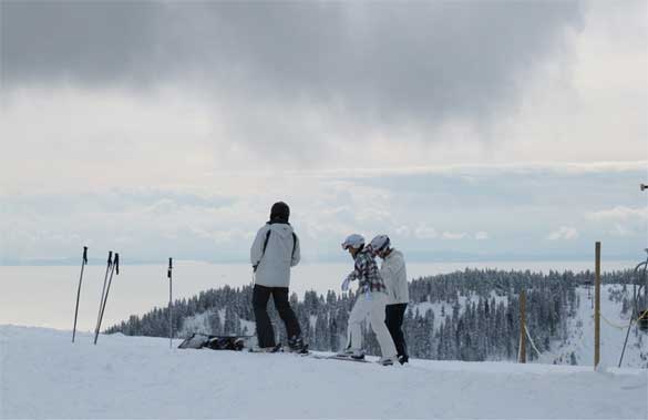 Snowboarding-and-skiing