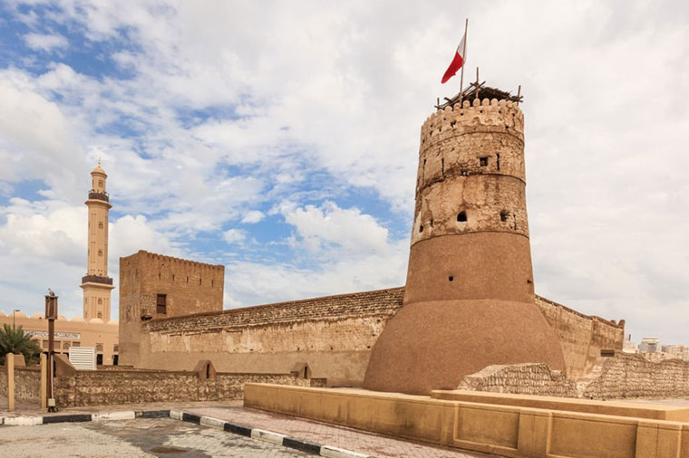 Al Fahidi fort ancient arabic fortress in Dubai