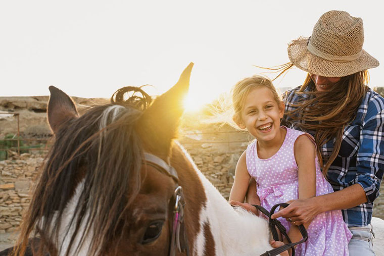 Horseback riding