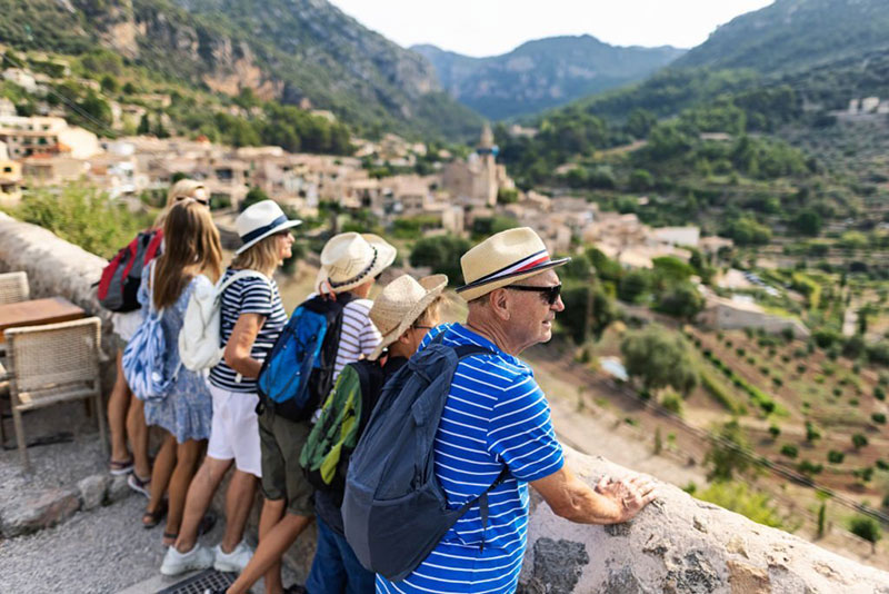 Avoiding The Tourist Areas Of Mallorca, Town of Valldemossa Sunny summer day in Majorca