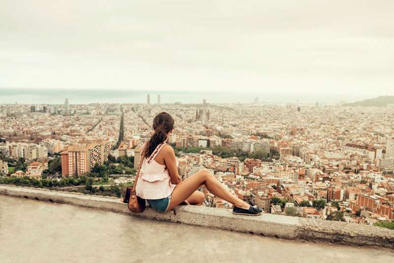 Looking at Barcelona