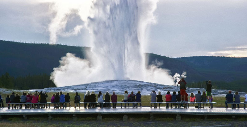 Old Faithful Yellowstone National park