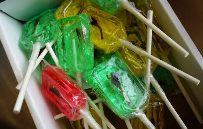 Scorpion Lollies