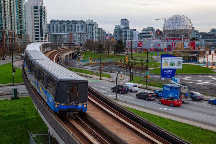 Sky Train Vancouver