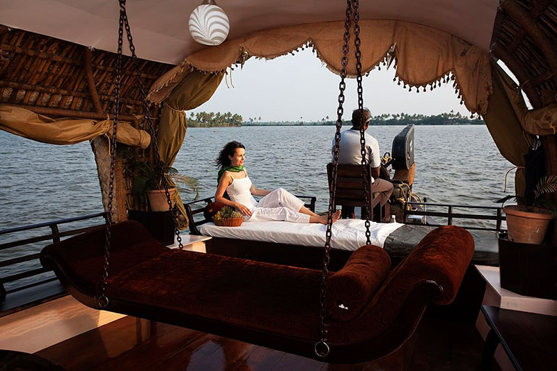 interior of houseboats