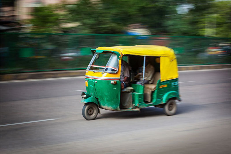 Most pleasurable time to visit Delhi, Auto-rickshaws