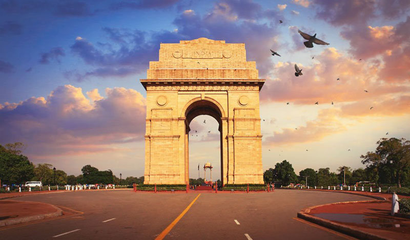 The India Gate in Delhi, Most pleasurable time to visit Delhi