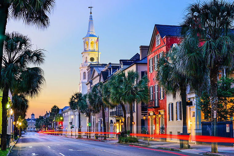 Charleston, South Carolina for Thanksgiving Vacations