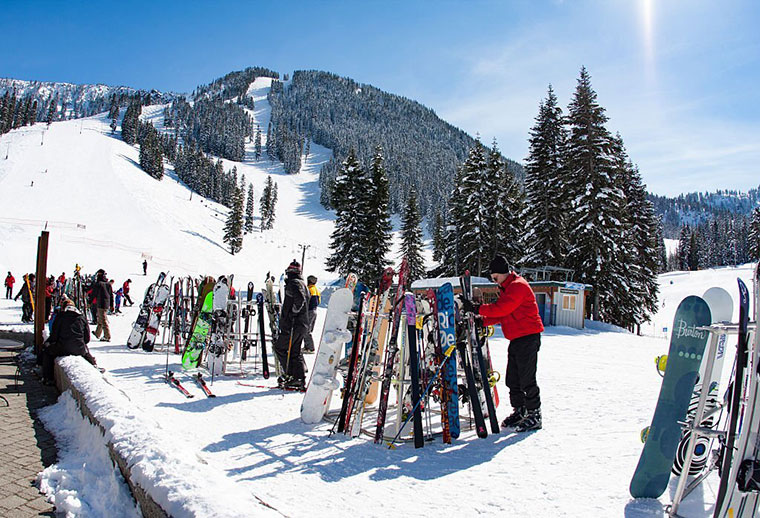 Skiing And Snowboarding In The Western United States