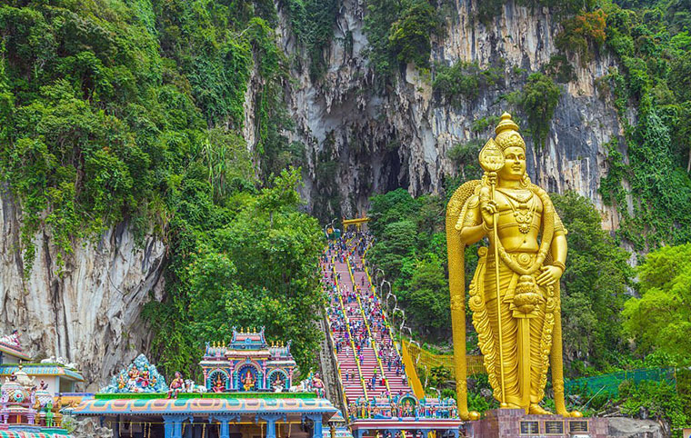 Batu Caves Lord Murugan Statue