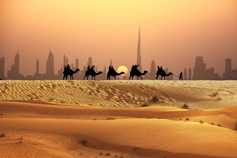 New Year In The Desert City Dubai