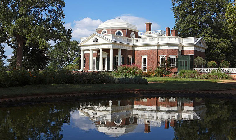 Monticello Jefferson - Architectural Homes