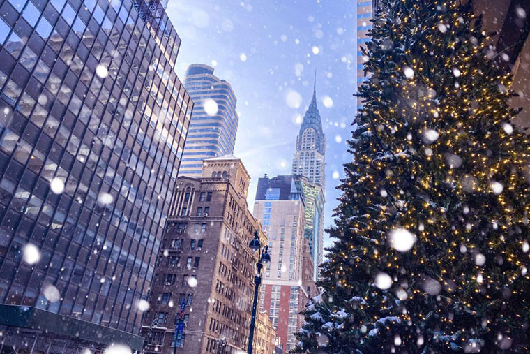 Christmas Getaway Destinations New York Christmas