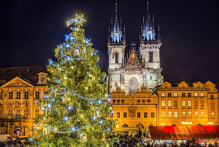 Christmas Getaway Destinations Prague Christmas