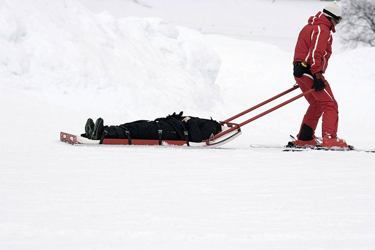 Snow Rescue team