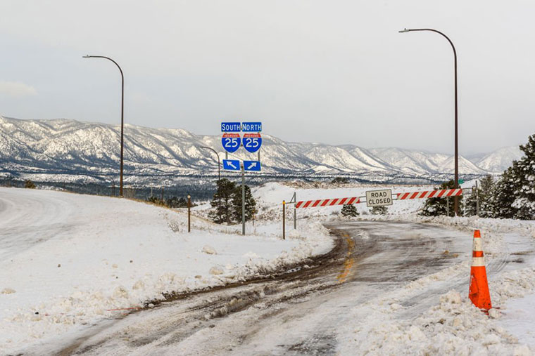 Colorado Springs along i25 and Acadamy Bulavard