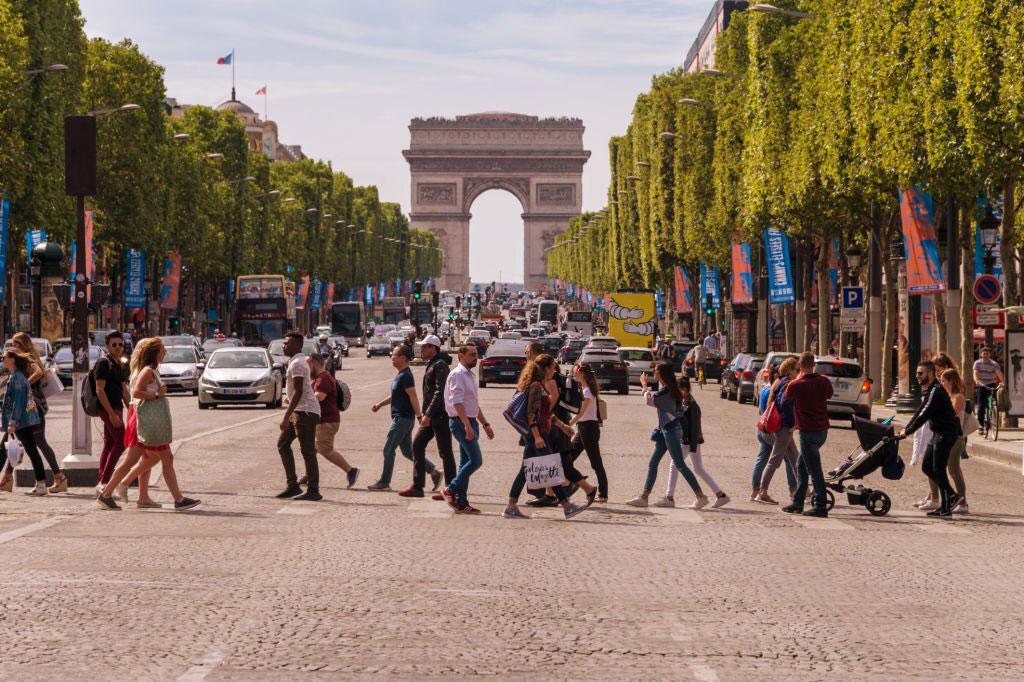 Champs-Elysées in Paris, Popular Streets Of The World