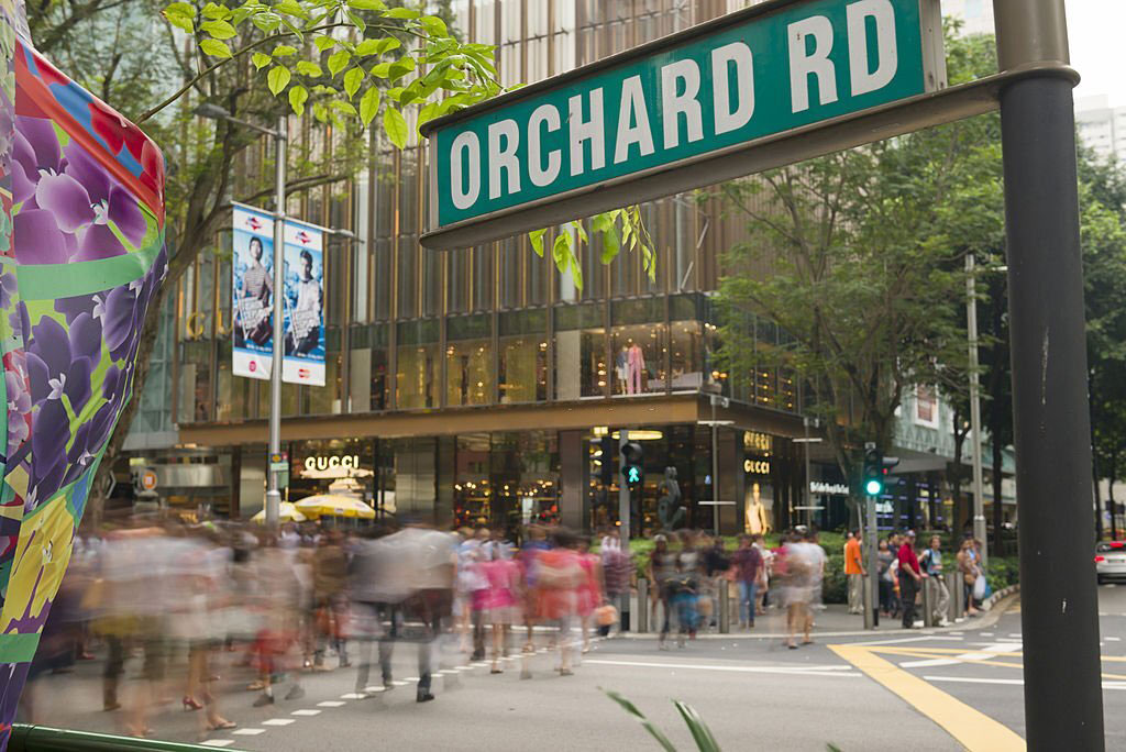 Orchard Road in Singapore, Popular Streets Of The World