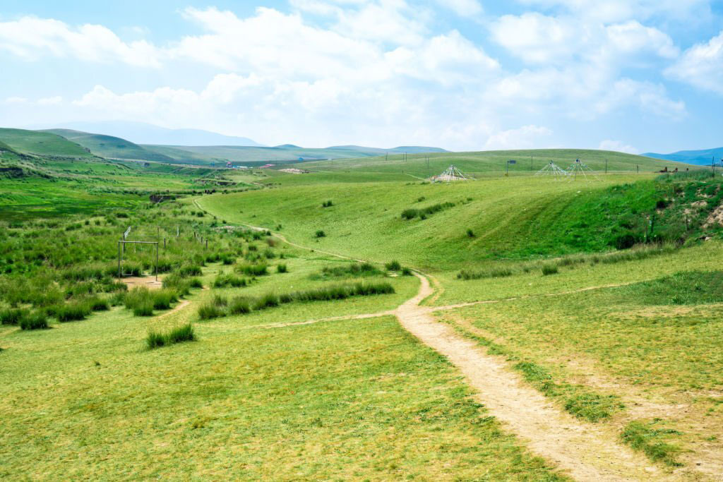 Jinyintan Grassland Qinghai Province