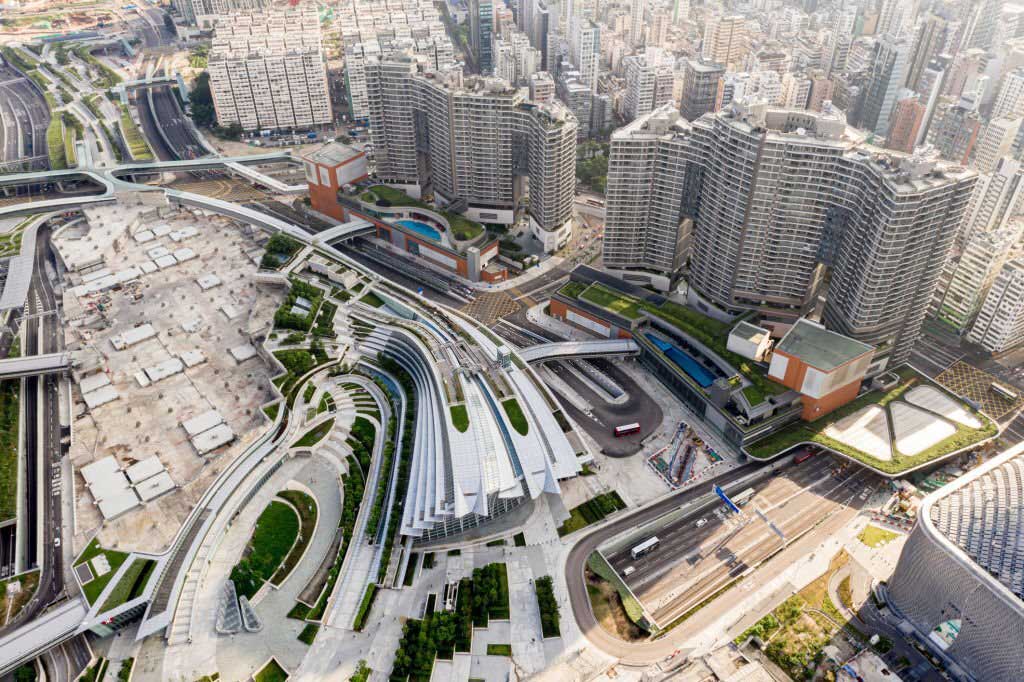 Zipping through Kowloon Hong Kong