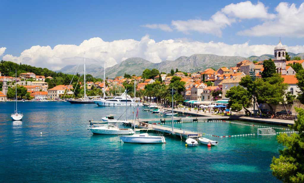 Top 5 sailing destinations, Cavtat town Croatia