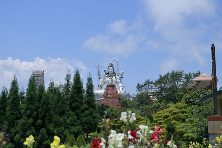 Indian Holiday Destinations, Lord Shiva in Char dham in Namchi Sikkim India