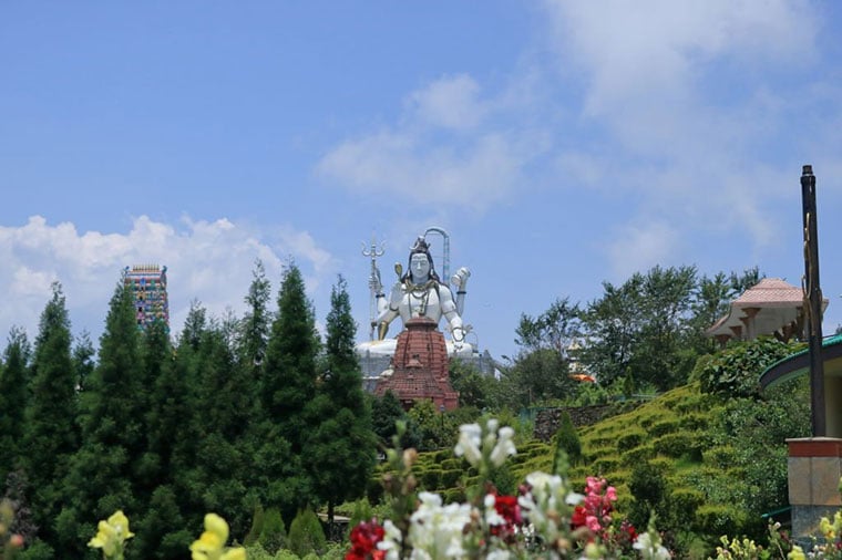 Indian Holiday Destinations, Lord Shiva in Char dham in Namchi Sikkim India