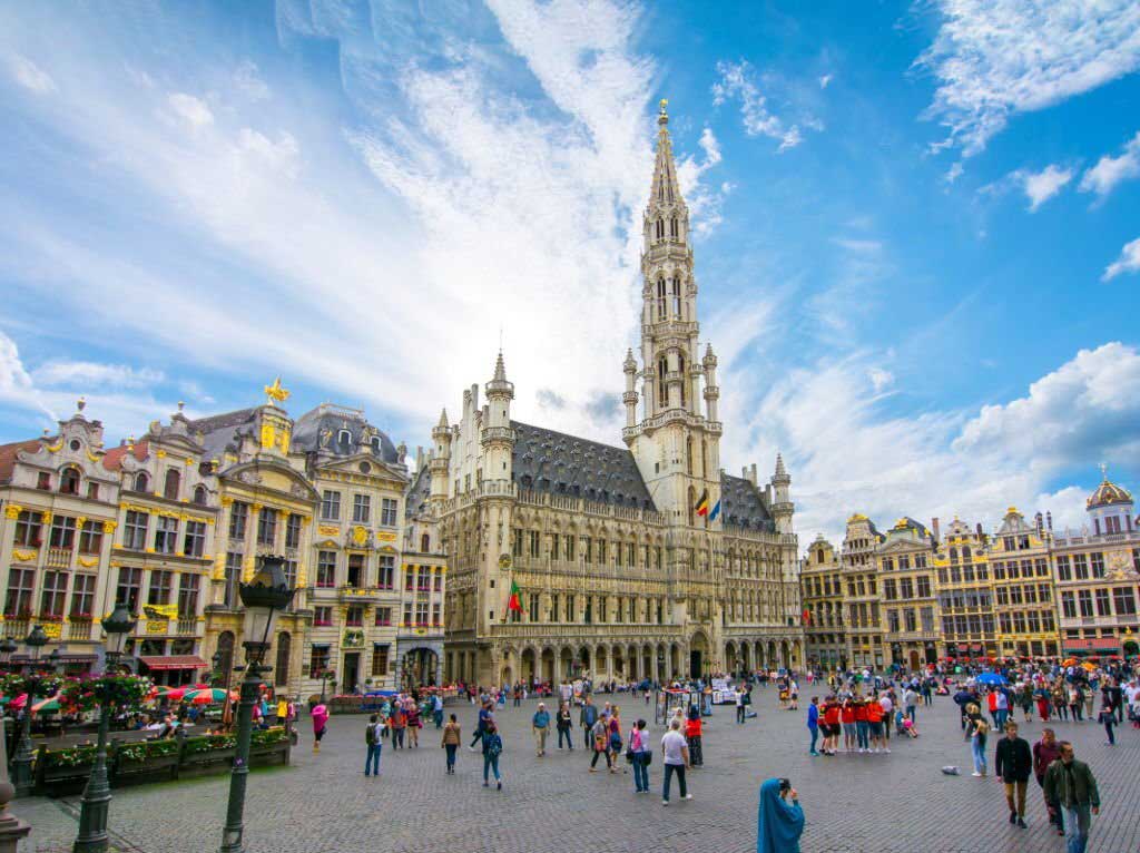 Grand Place square Brussels Belgium