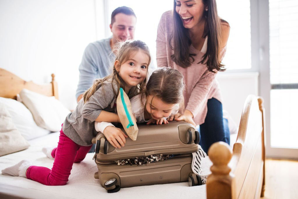 Travelling Child Packing