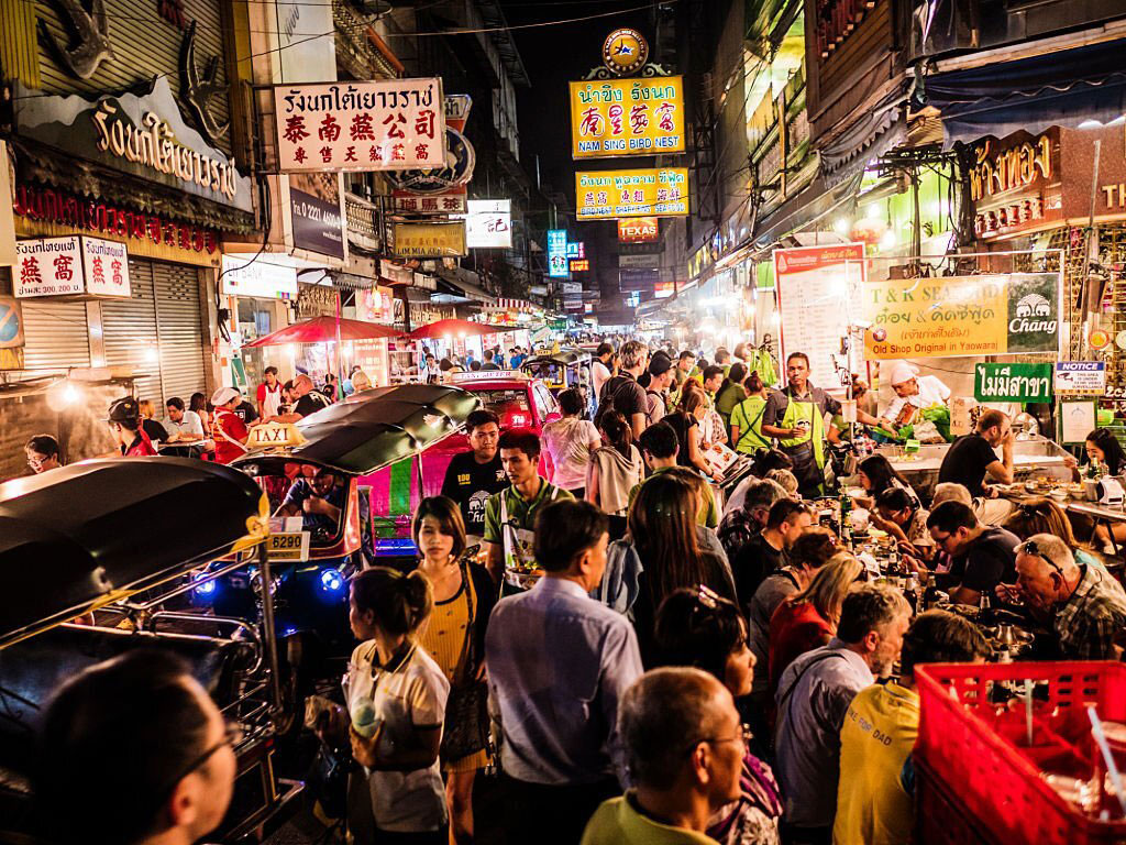 Yaowarat Road Chinatown Bangkok